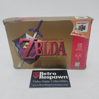Zelda Ocarina of Time - Nintendo 64 (Complete)