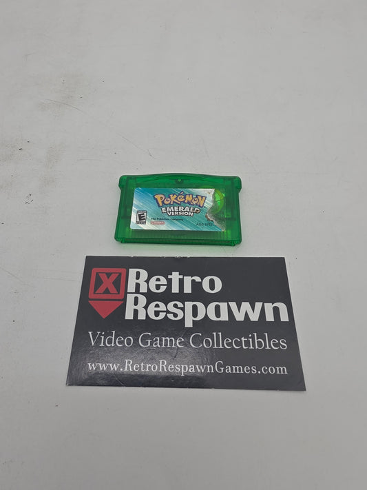 Ripped Label Pokemon Emerald Version - Gameboy Advance (Game Only)