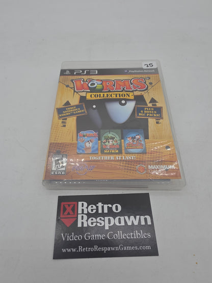 Worms Collection - Playstation 3 (Complete)