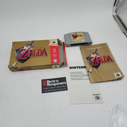 Zelda Ocarina of Time - Nintendo 64 (Complete)