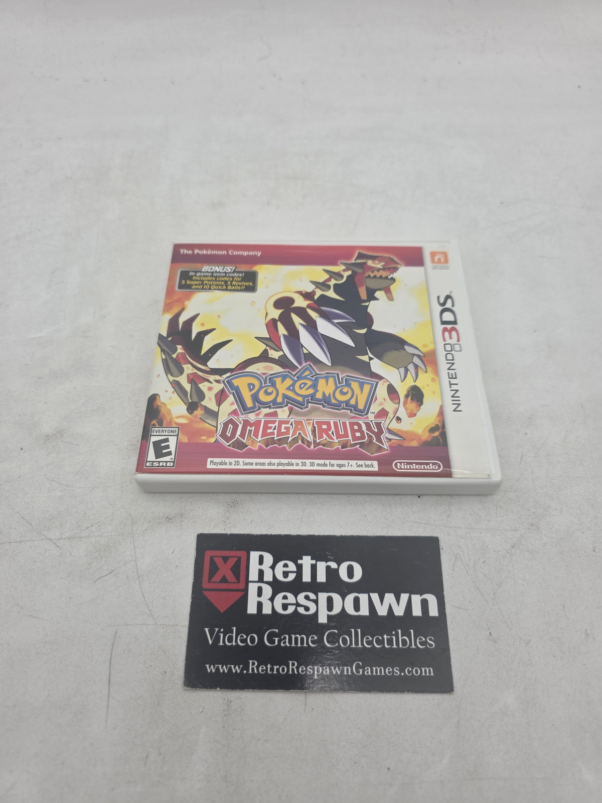Pokemon Omega Ruby [Bonus Code Varient] - Nintendo 3DS (Complete)