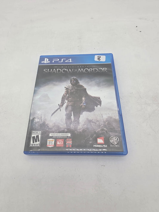 Middle Earth: Shadow of Mordor - Playstation 4 (Complete)