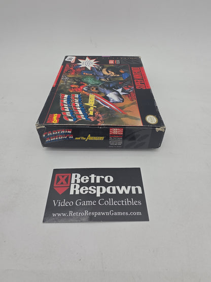 Captain America and the Avengers - Super Nintendo (Complete)