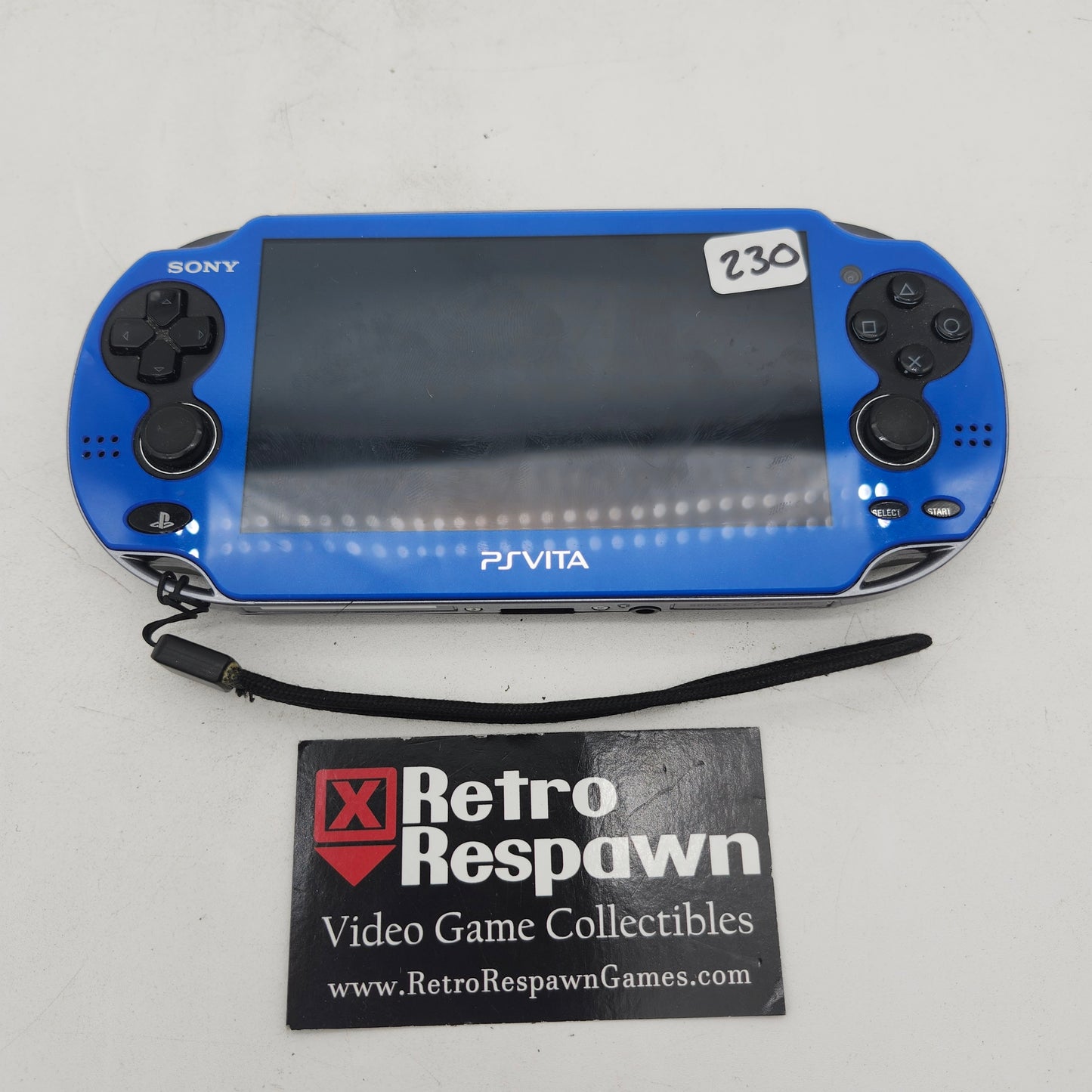 Blue & Black PSVita 1101 - PS VITA (Console + Charger)