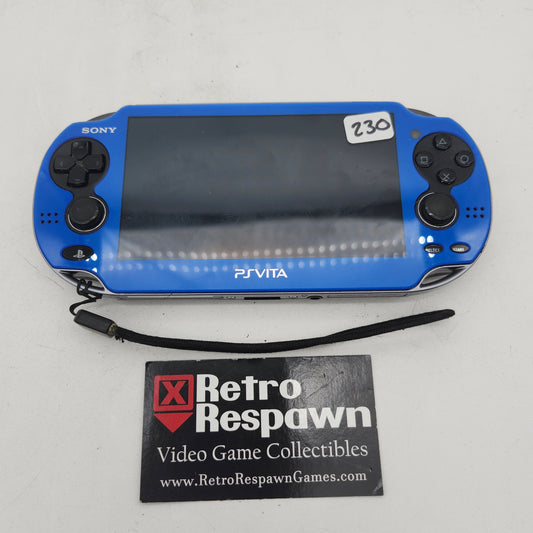 Blue & Black PSVita 1101 - PS VITA (Console + Charger)