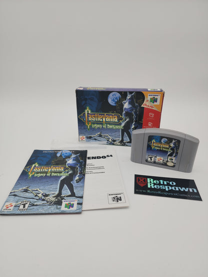 Castlevania Legacy of Darkness - Nintendo 64 (Complete)