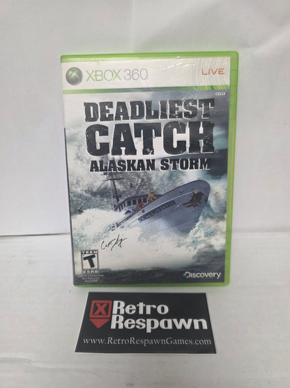 Deadliest Catch Alaskan Storm - Xbox 360 (Complete)