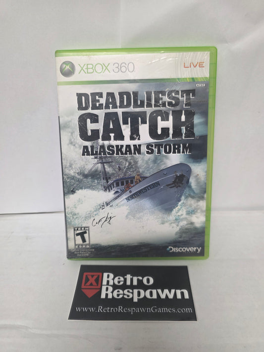 Deadliest Catch Alaskan Storm - Xbox 360 (Complete)
