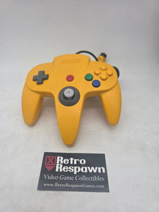 Yellow Controller - Nintendo 64 (Controller Only)