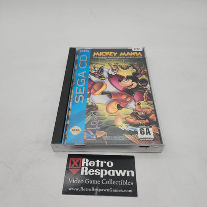 Mickey Mania - Sega CD (Complete/W Poster)