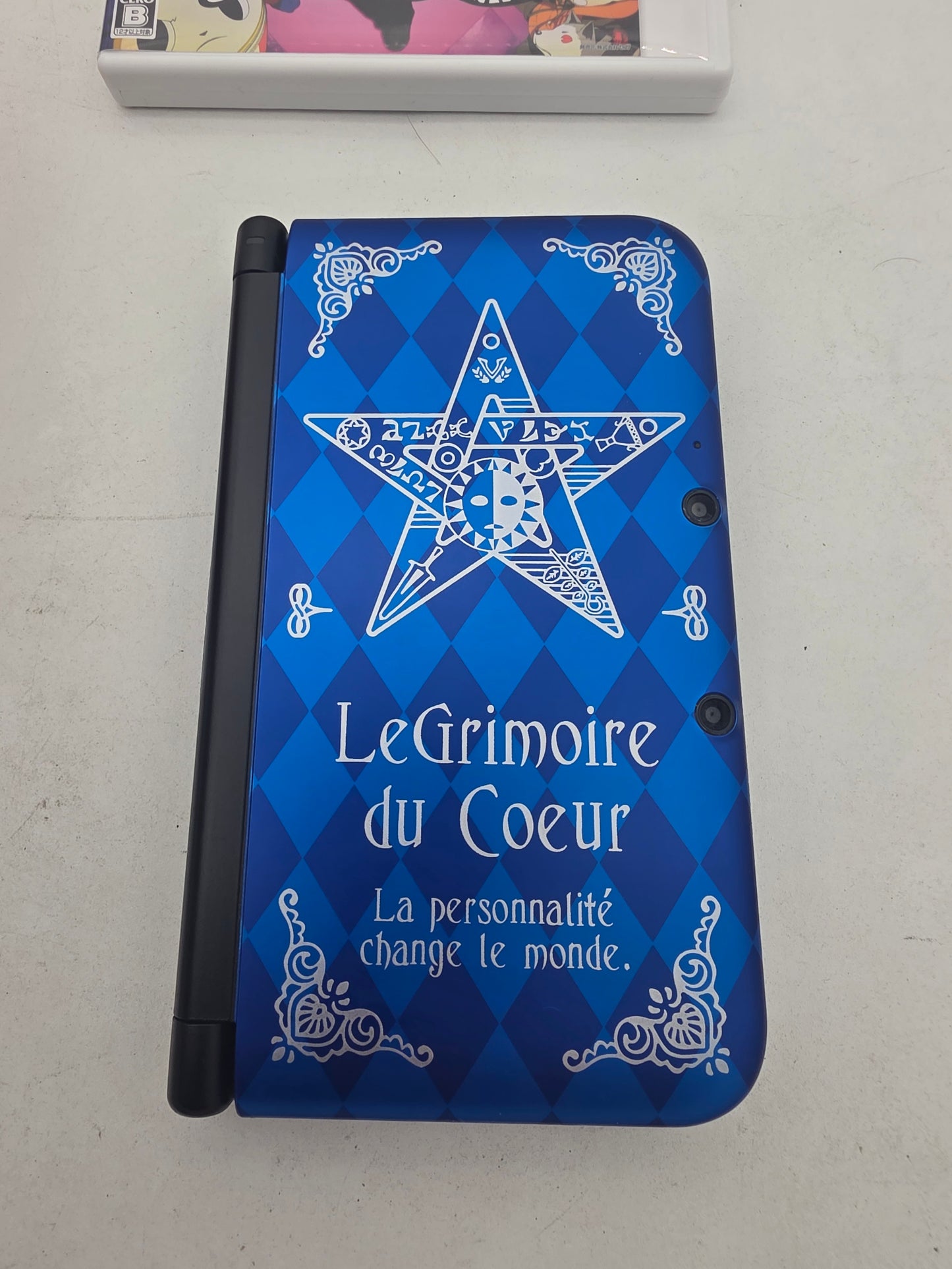 Modded Region Free Nintendo 3DS LL [Persona Q: Shadow Of The Labyrinth Velvet Model] - JP Nintendo 3DS (Complete)