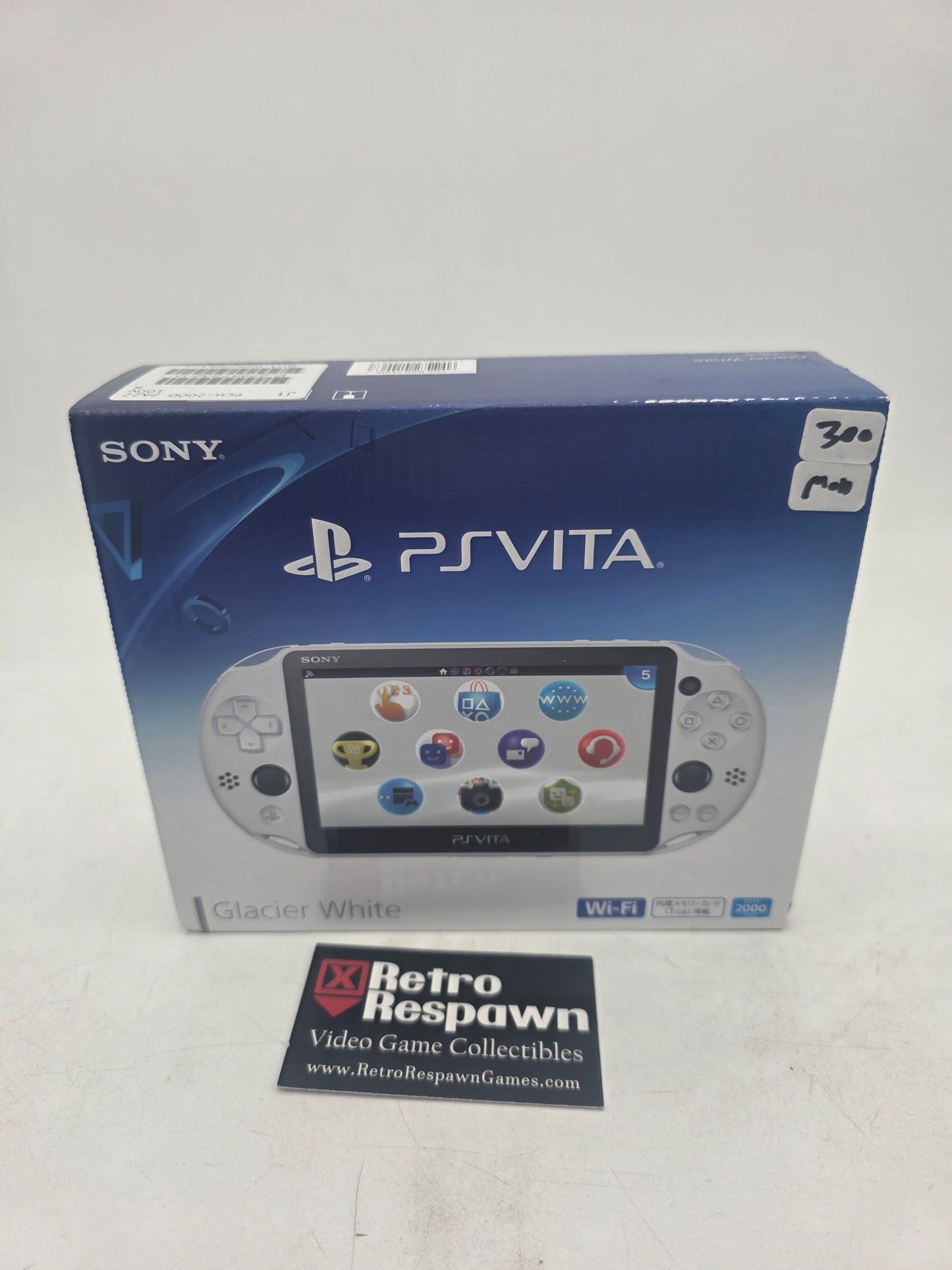 Modded Glacier Whtie PsVita 2000 - JP Playstation Vita (Complete)