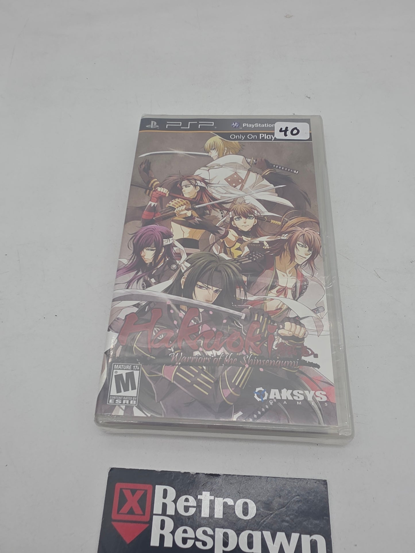 Hakuoki: Warriors of the Shinsengumi - PSP (Sealed)