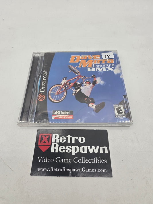 Dave Mirra Freestyle BMX - Sega Dreamcast (Complete)
