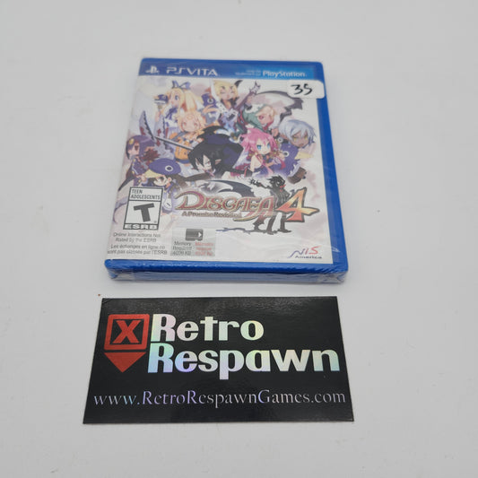 Disgaea 4: A Promise Revisited - Playstation Vita (Sealed)