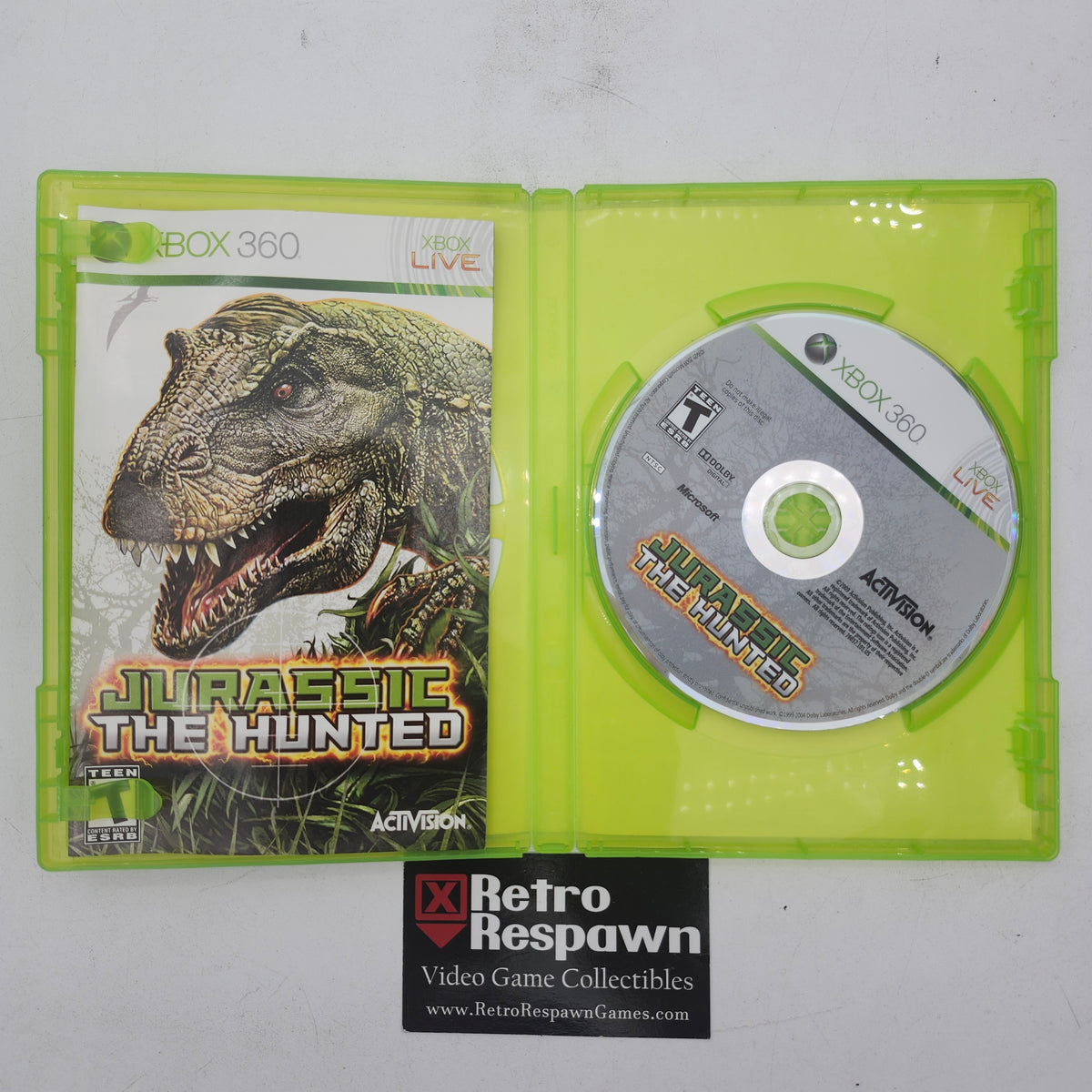 Jurassic: The Hunted - Xbox 360 (Complete)
