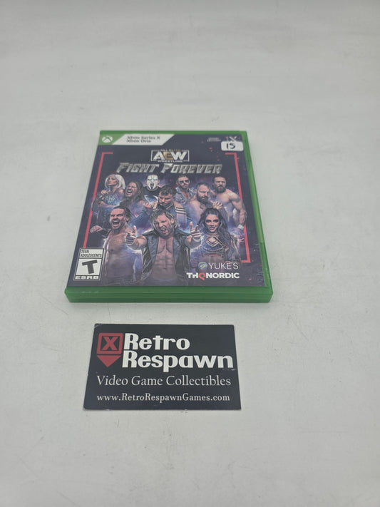 AEW: Fight Forever - Xbox One/Xbox Series X (Complete)
