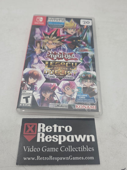 Yu-Gi-Oh Legacy of the Duelist: Link Evolution - Nintendo Switch (No Cards)