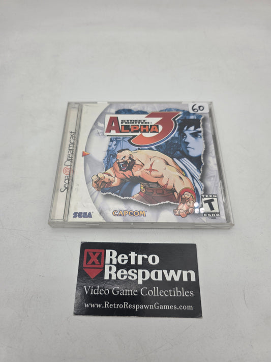 Street Fighter Alpha 3 - Sega Dreamcast (Complete)