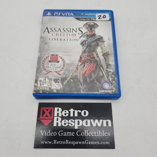 Assassin's Creed III: Liberation - Playstation Vita (Complete)