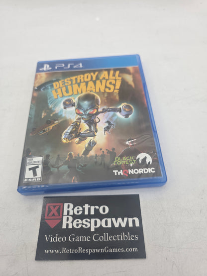 Destroy All Humans - Playstation 4 (Complete)