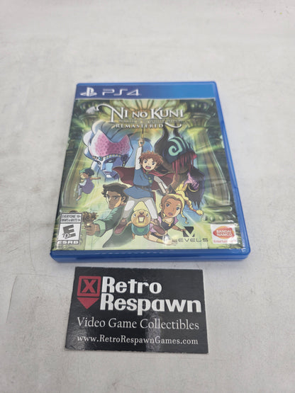 Ni no Kuni: Wrath of the White Witch Remastered - Playstation 4 (Complete)