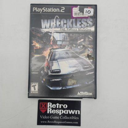 Wreckless Yakuza Missions - Playstation 2 (Complete)