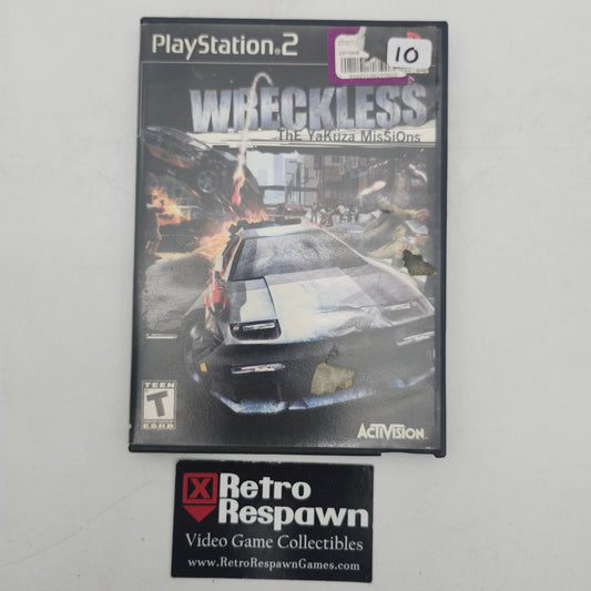 Wreckless Yakuza Missions - Playstation 2 (Complete)