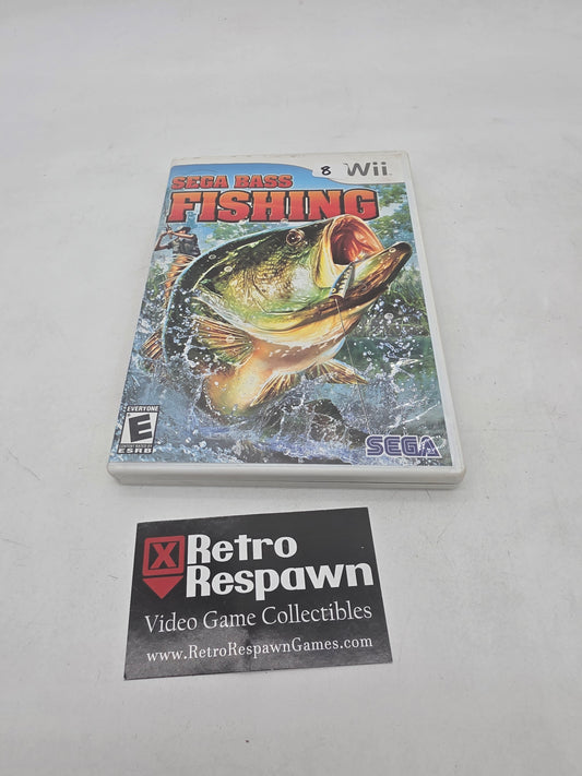Sega Bass Fishing - Wii (Complete)
