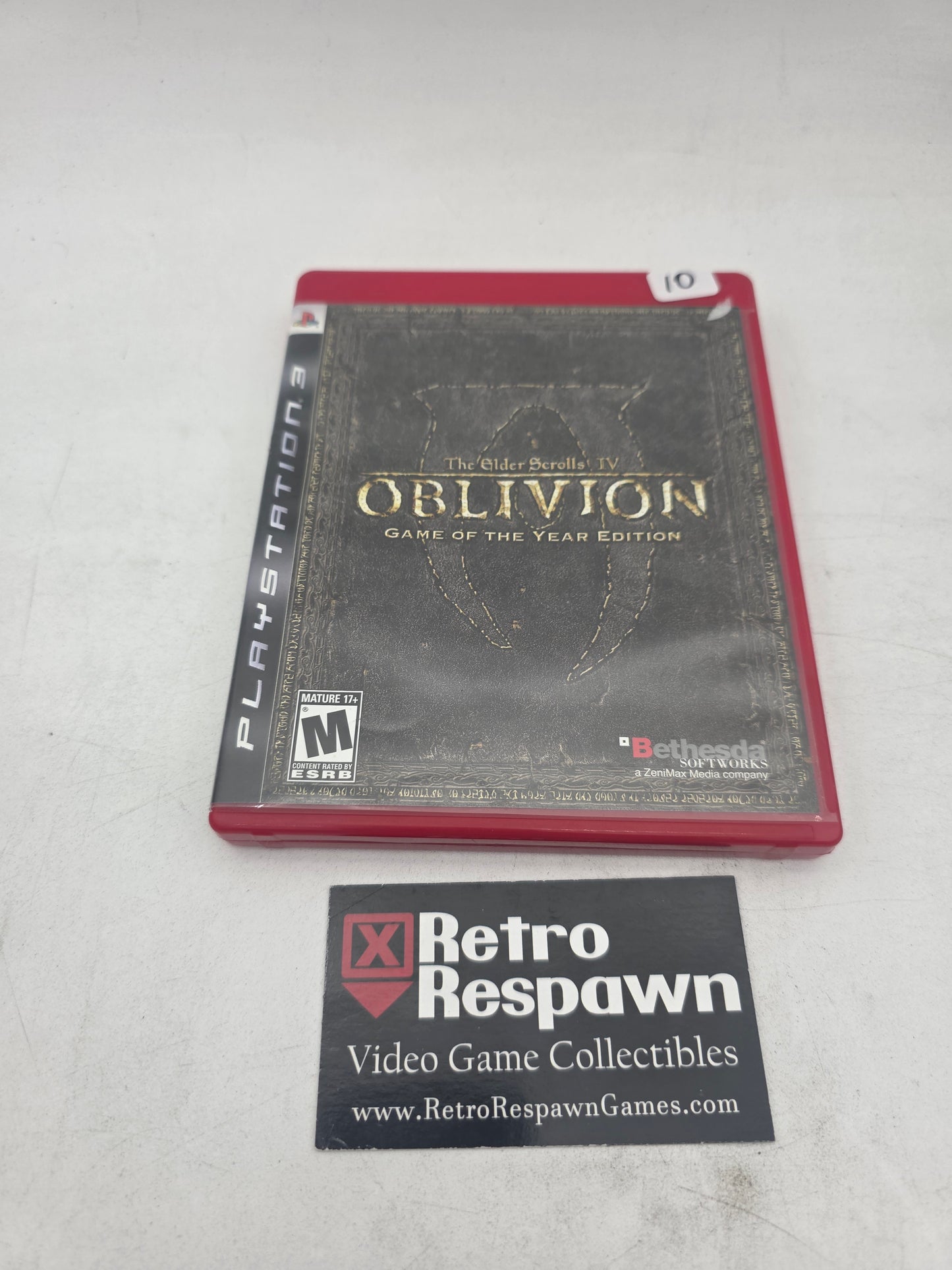 Elder Scrolls IV Oblivion [Game of the Year] - Playstation 3 (Complete)