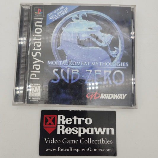 Mortal Kombat Mythologies: Sub-Zero - Playstation (Complete)
