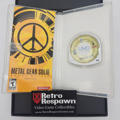 Signed Metal Gear Solid: Peace Walker [Limited Edition] - PSP (Complete)