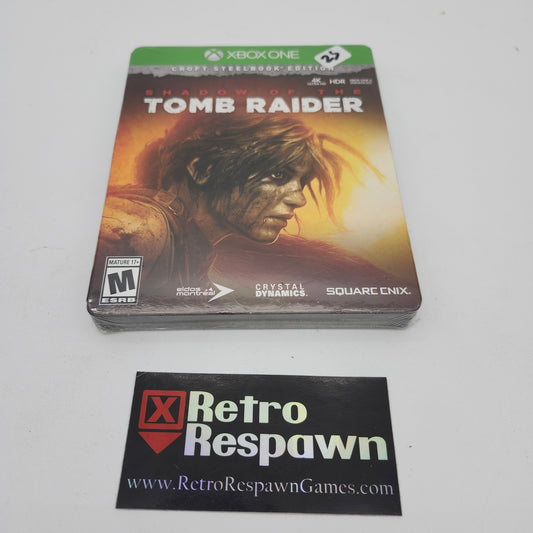 Shadow of the Tomb Raider [Croft Steelbook Edition] - Xbox One (Sealed)