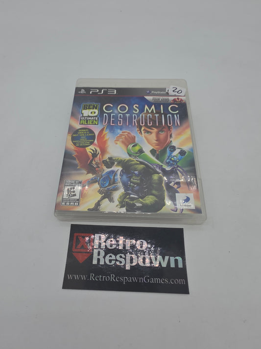 Ben 10: Ultimate Alien Cosmic Destruction - Playstation 3 (Complete)