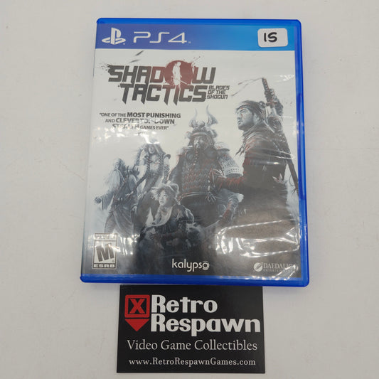 Shadow Tactics Blades of the Shogun - Playstation 4 (Complete)