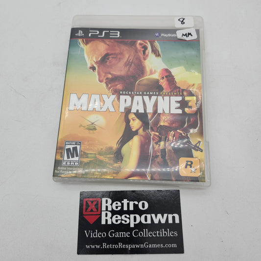 Max Payne 3 - Playstation 3 (Missing Manual)