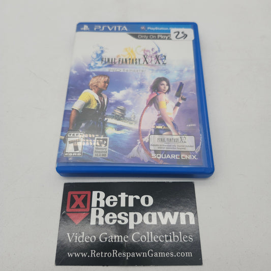 Final Fantasy X X-2 HD Remaster - Playstation Vita (Complete)