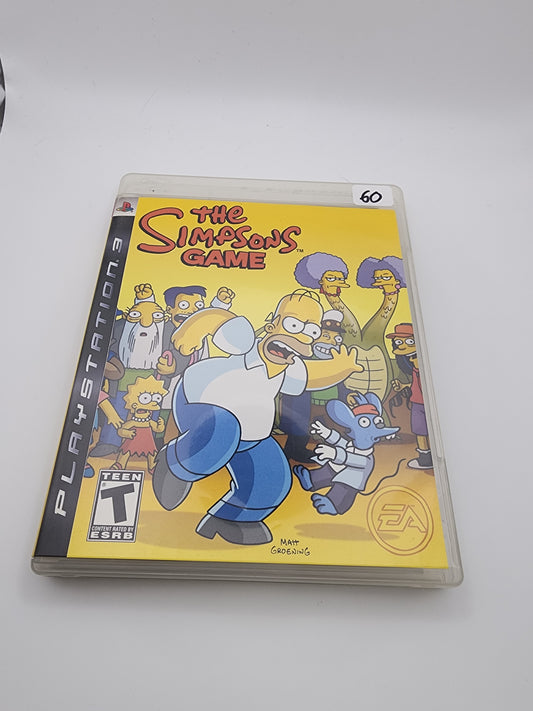 The Simpsons Game - Playstation 3 (Complete)