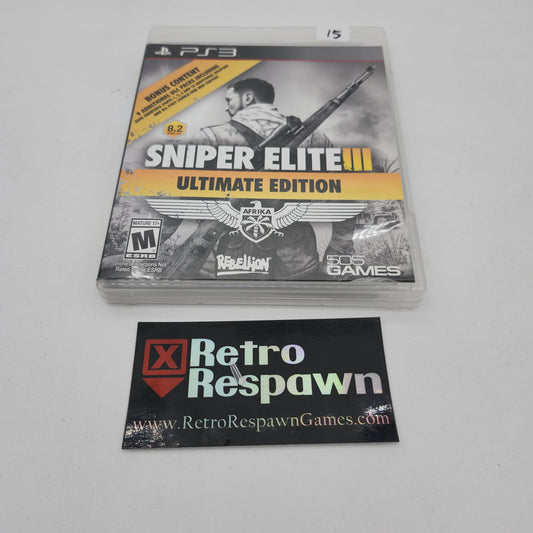 Sniper Elite III [Ultimate Edition] - Playstation 3 (Complete)