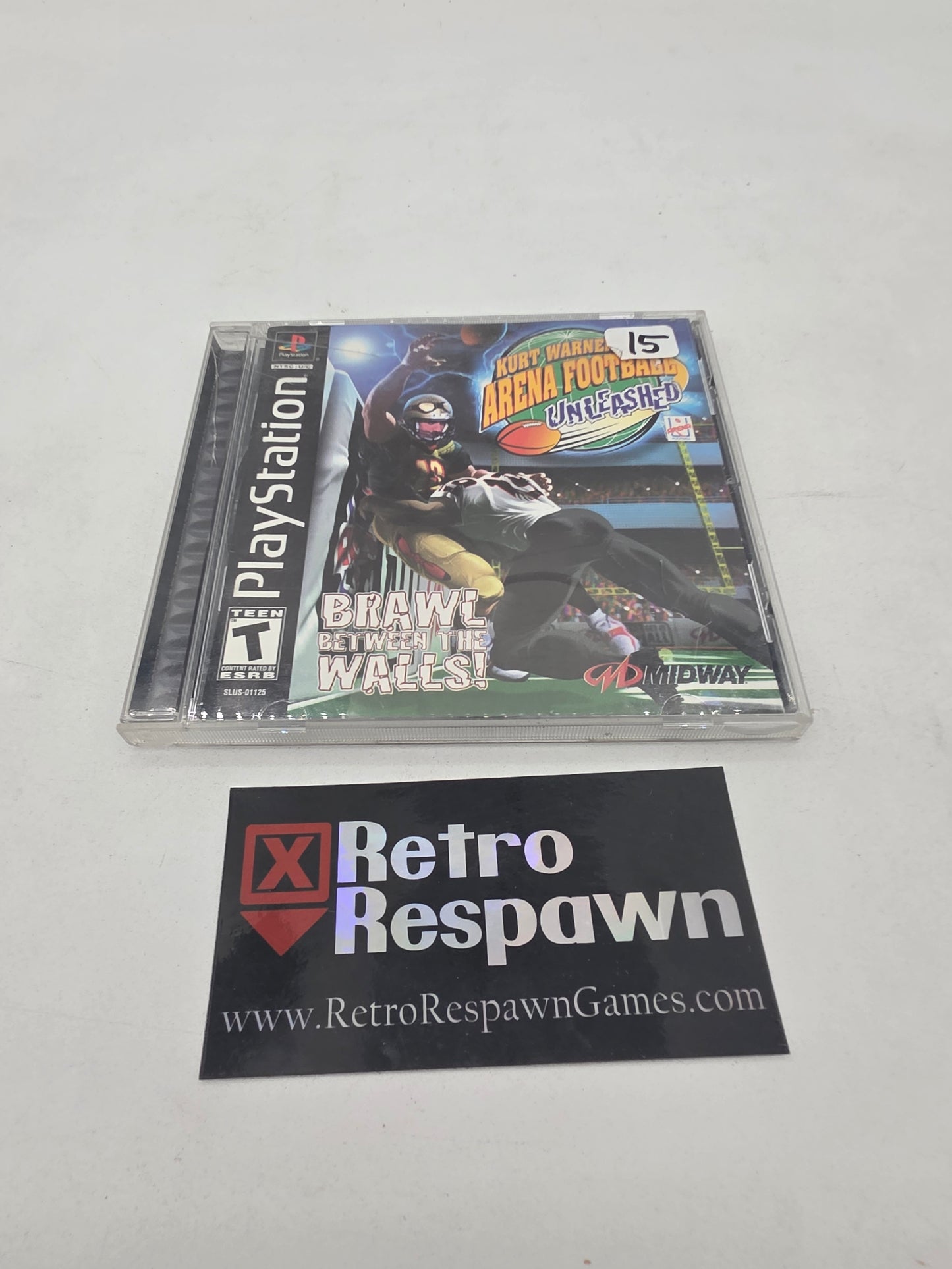 Kurt Warner's Arena Football Unleashed - Playstation (Complete)