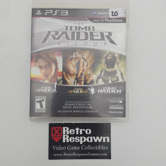 Tomb Raider Trilogy - Playstation 3 (Complete)
