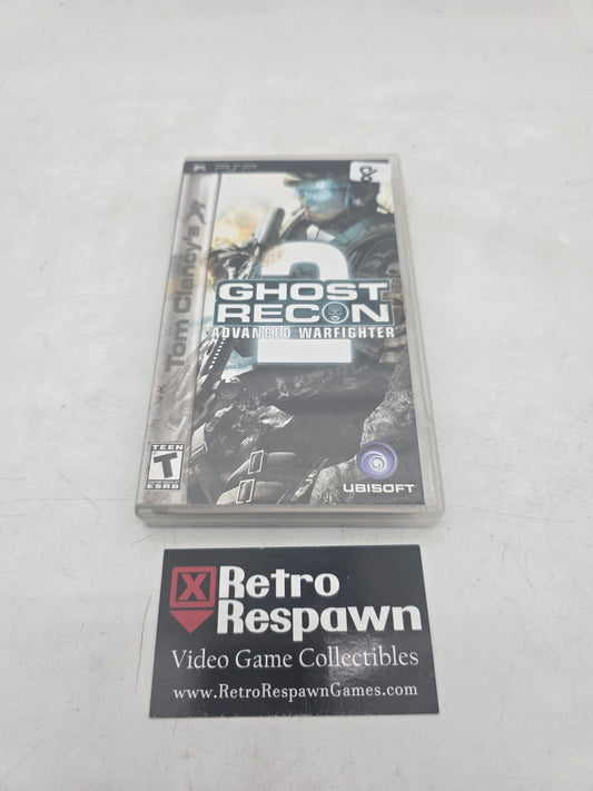 Ghost Recon Advanced Warfighter 2 - PSP (Complete)