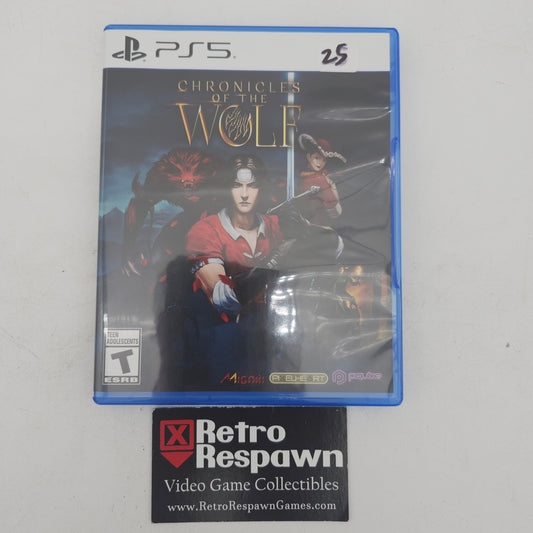 Chronicles of the Wolf - Playstation 5 (Complete)