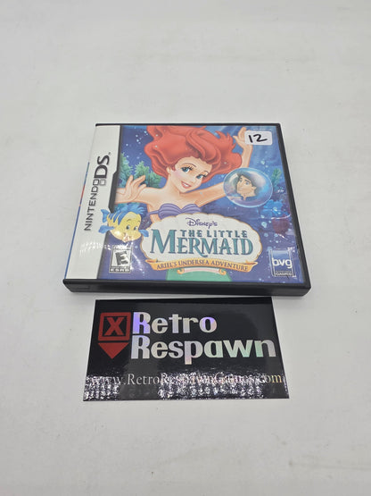 Little Mermaid Ariel's Undersea Adventure - Nintendo DS (Complete)