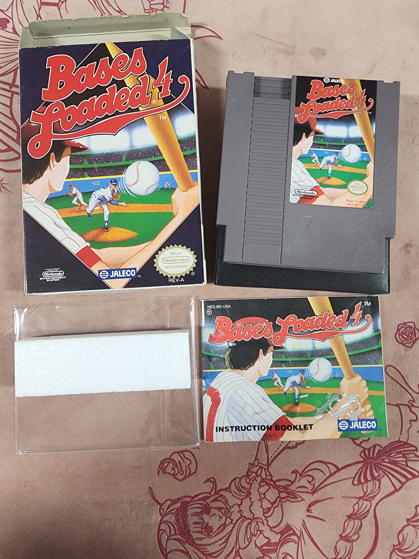 Bases Loaded 4 - Nintendo Entertainment System (NES) (Complete)