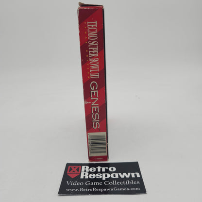 Tecmo Super Bowl III - Sega Genesis (Complete)