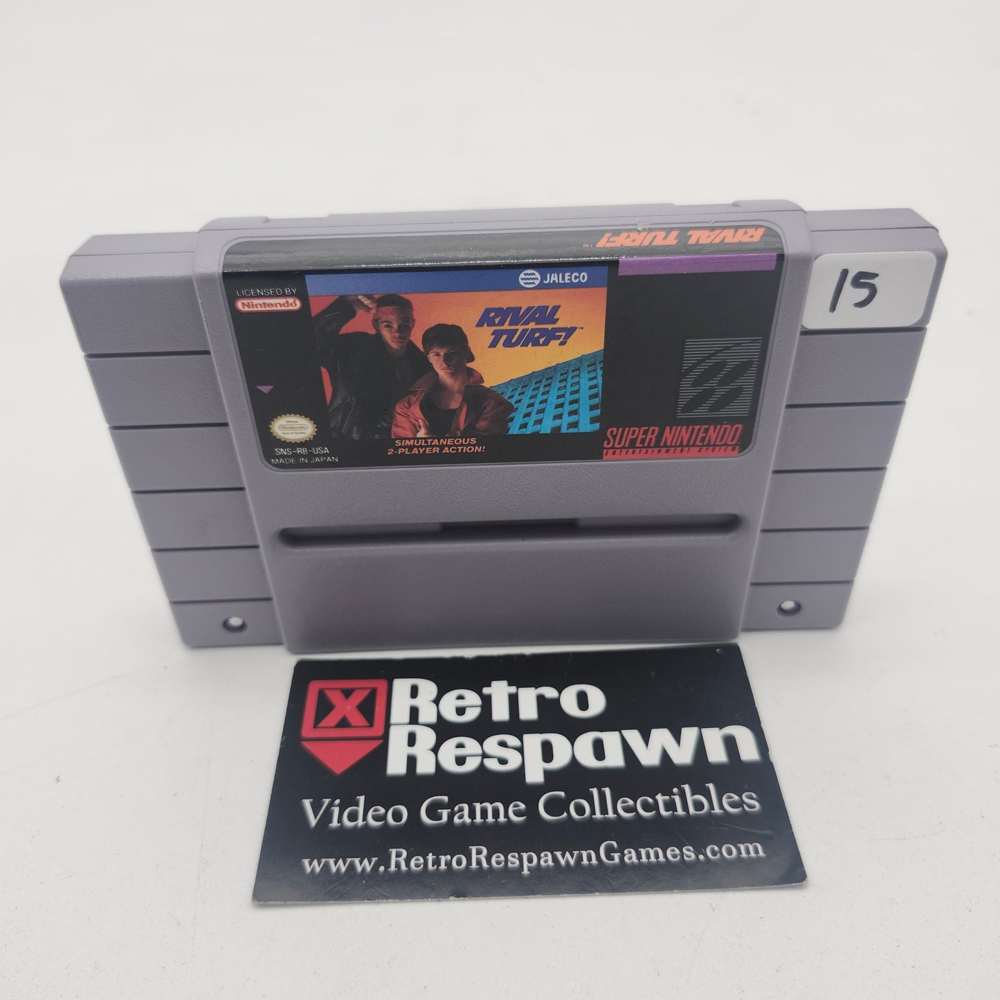 Rival Turf - Super Nintendo (Game Only)