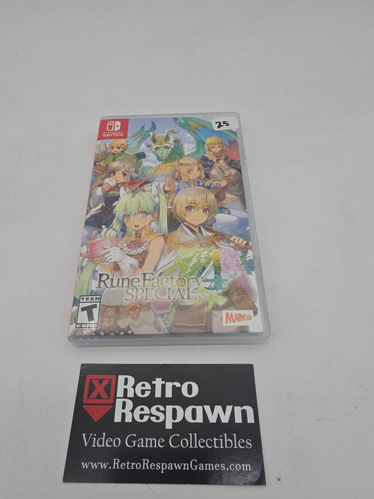Rune Factory 4 Special - Nintendo Switch (Complete)