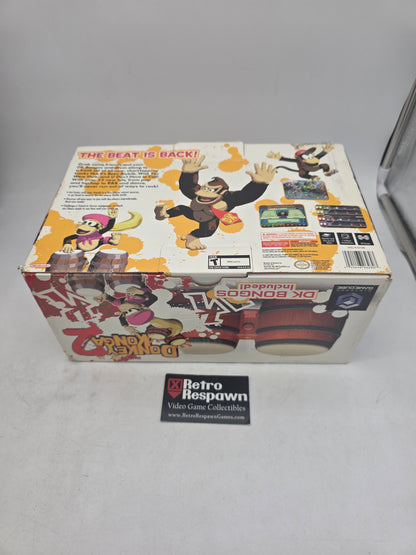 Donkey Konga 2 w/ Bongo - Gamecube (Complete)