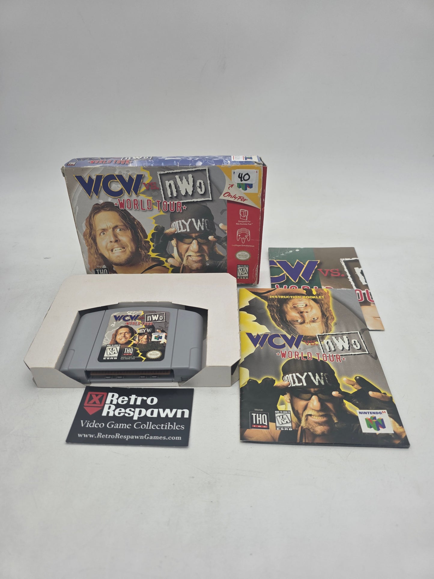 WCW vs NWO World Tour - Nintendo 64 (Complete)